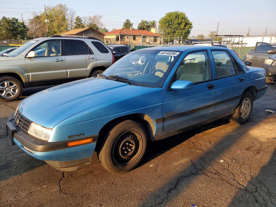 64148206 :رقم المزاد ، 1G1LT53T8NY229647 vin ، 1992 Chevrolet Corsica مزاد بيع