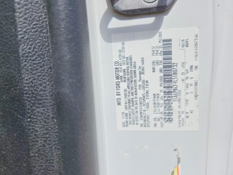 Продажа на аукционе авто 2020 Ford Mustang, vin: 1FA6P8CF4L5180732, номер лота: 64539606