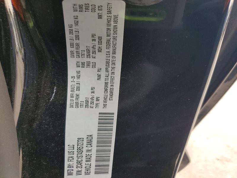 Aukcja sprzedaży 2025 Chrysler Pacifica, vin: 2C4RC1S74SR572728, numer aukcji: 64148816