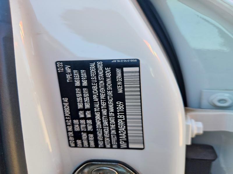 Aukcja sprzedaży 2023 Porsche Macan, vin: WP1AA2A59PLB11869, numer aukcji: 66815866