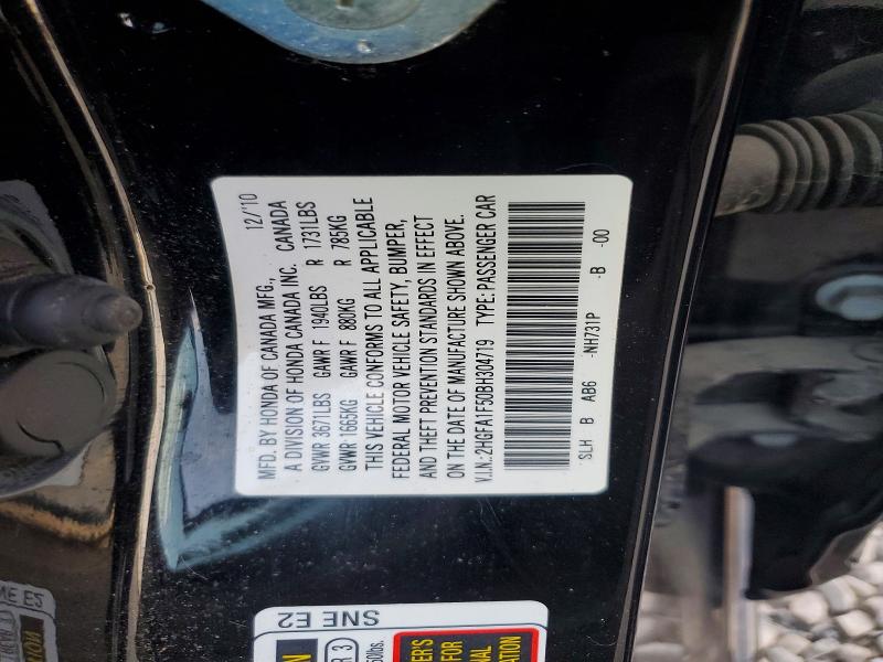 Aukcja sprzedaży 2011 Honda Civic, vin: 2HGFA1F50BH304719, numer aukcji: 66448336