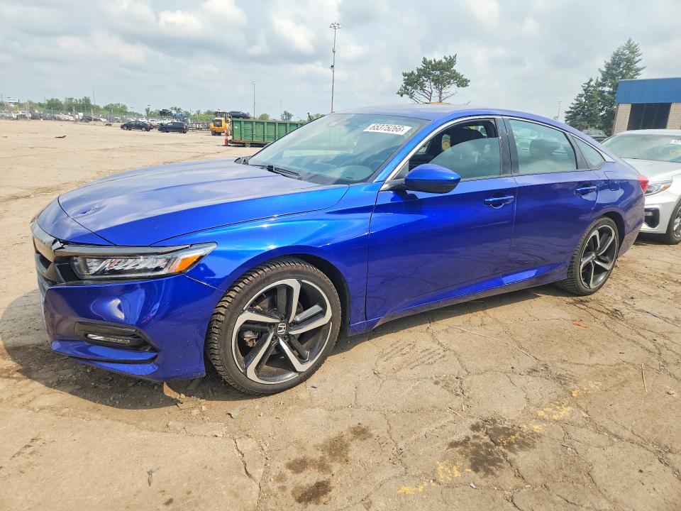 2018 Honda Accord მანქანა იყიდება აუქციონზე, vin: 1HGCV1F3XJA014894, აუქციონის ნომერი: 65375266
