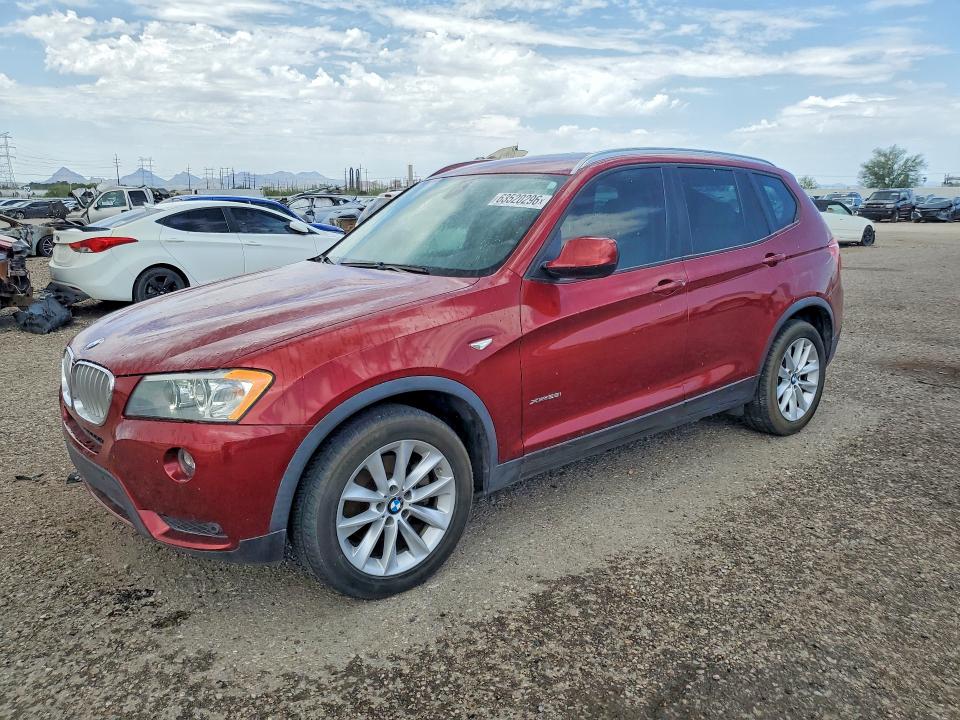 63520296 :رقم المزاد ، 5UXWX9C5XD0A25450 vin ، 2013 Bmw X3 مزاد بيع