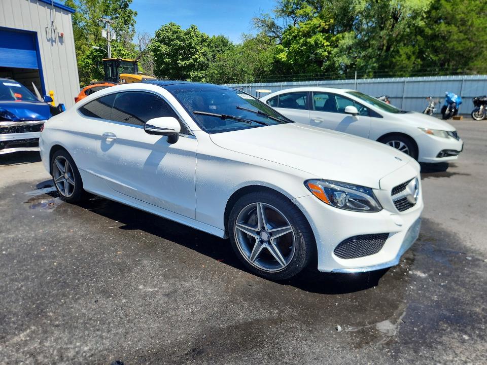 2017 Mercedes-benz C მანქანა იყიდება აუქციონზე, vin: WDDWJ4KB1HF386049, აუქციონის ნომერი: 64374506
