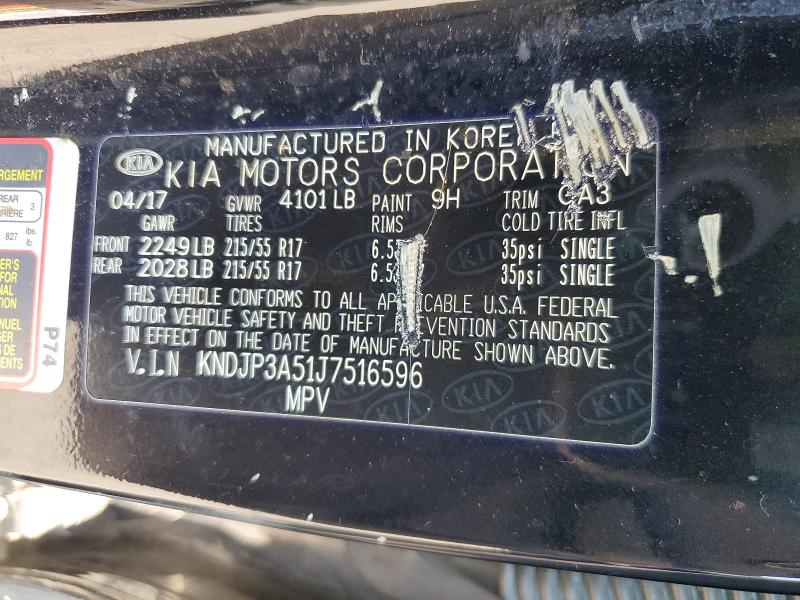 Продаж на аукціоні авто 2018 Kia Soul, vin: KNDJP3A51J7516596, номер лоту: 64289066