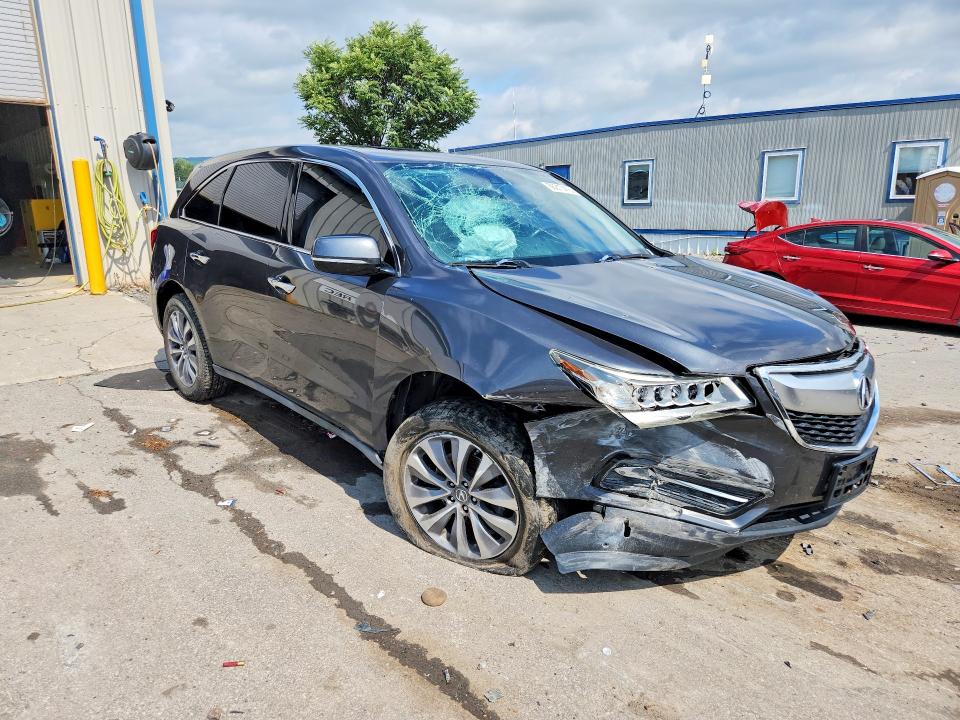 2014 Acura Mdx მანქანა იყიდება აუქციონზე, vin: 5FRYD4H40EB027521, აუქციონის ნომერი: 66217416