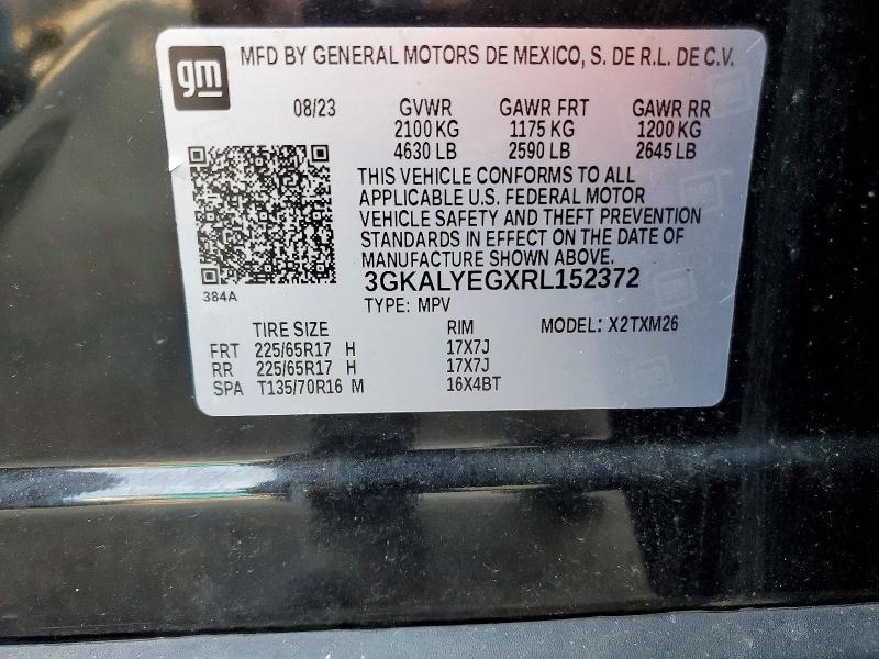 Продажа на аукционе авто 2024 Gmc Terrain, vin: 3GKALYEGXRL152372, номер лота: 66556856