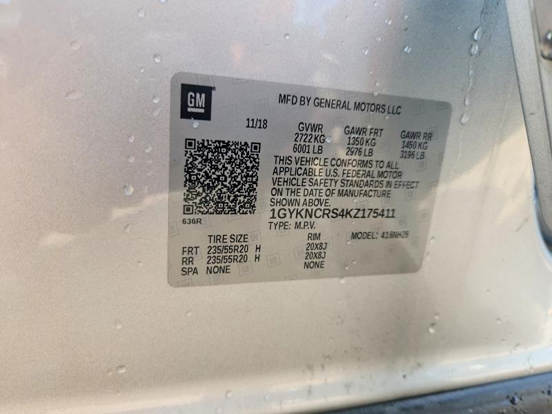 Продажа на аукционе авто 2019 Cadillac Xt5, vin: 1GYKNCRS4KZ175411, номер лота: 65281216