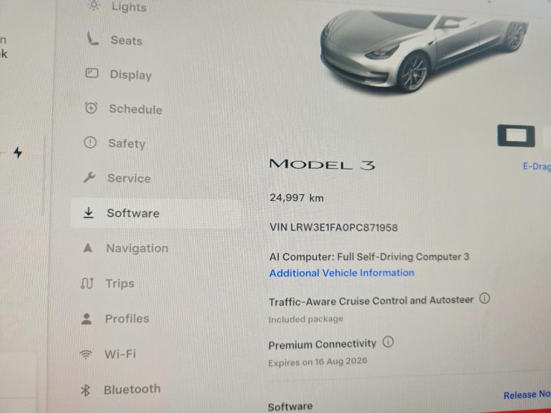 Продаж на аукціоні авто 2023 Tesla Model 3, vin: LRW3E1FA0PC871958, номер лоту: 64978526