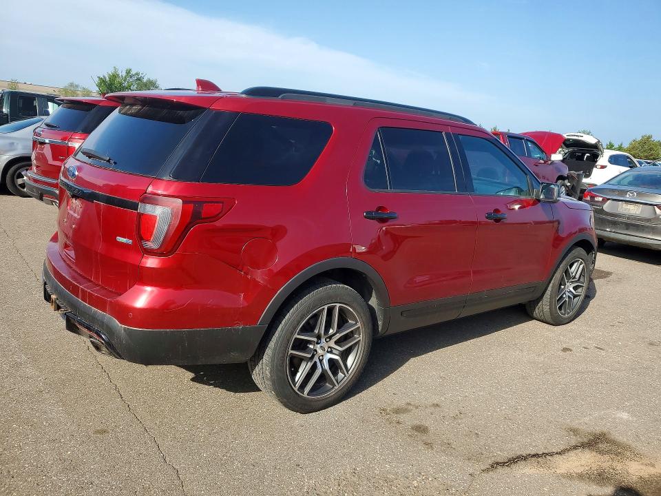 Продажа на аукционе авто 2017 Ford Explorer, vin: 1FM5K8GT0HGC03693, номер лота: 65439456