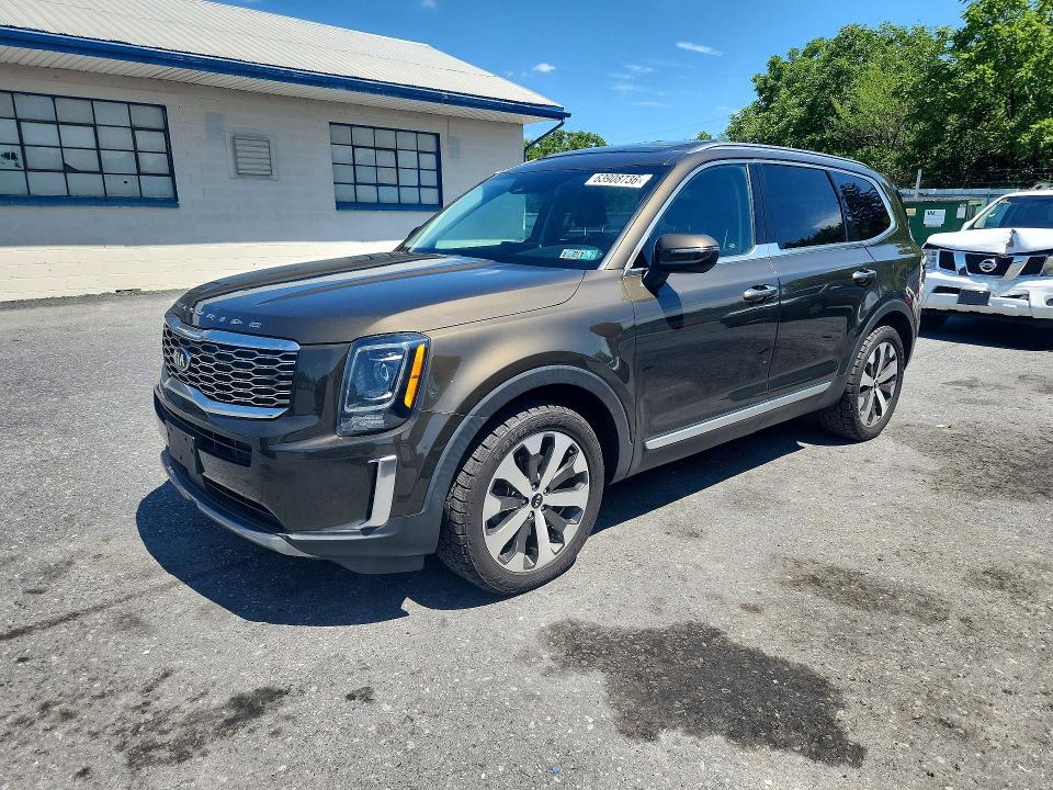 63908736 :رقم المزاد ، 5XYP6DHC6MG127502 vin ، 2021 Kia Telluride مزاد بيع
