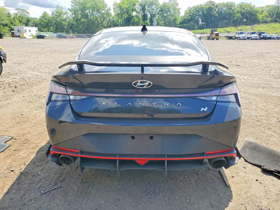 64093756 :رقم المزاد ، KMHLW4AKXNU005866 vin ، 2022 Hyundai Elantra N مزاد بيع