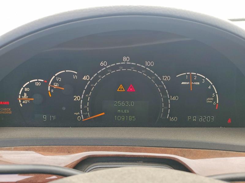 65266906 :رقم المزاد ، WDBNG73J32A293676 vin ، 2002 Mercedes-benz S مزاد بيع