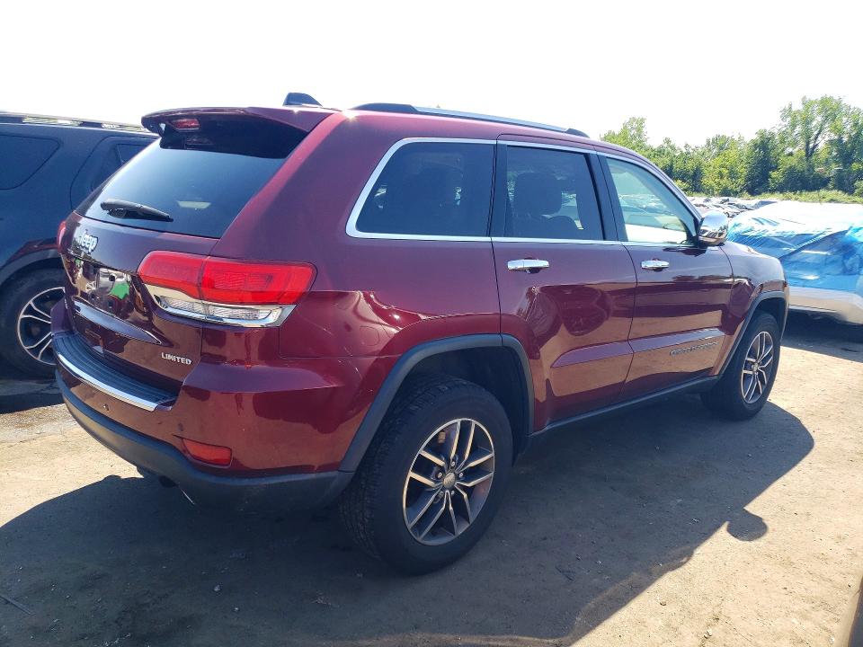 Продажа на аукционе авто 2017 Jeep Grand Cherokee, vin: 1C4RJFBGXHC601654, номер лота: 62508336