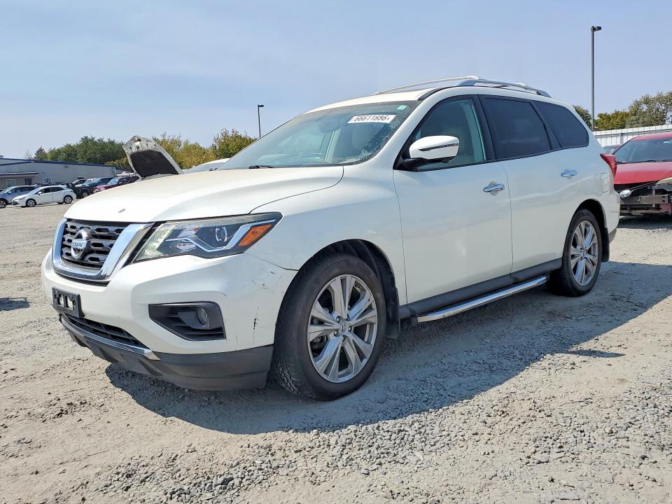 Auction sale of the 2019 Nissan Pathfinder, vin: 5N1DR2MM0KC587314, lot number: 66611886
