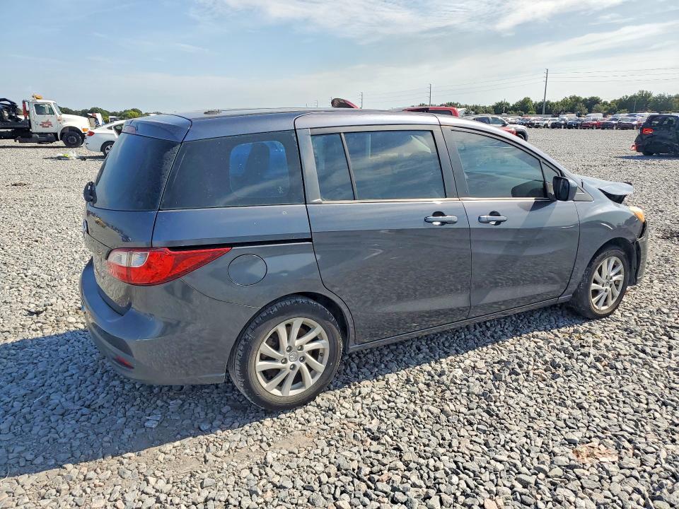 2012 Mazda 5 მანქანა იყიდება აუქციონზე, vin: JM1CW2BL2C0118229, აუქციონის ნომერი: 65861306