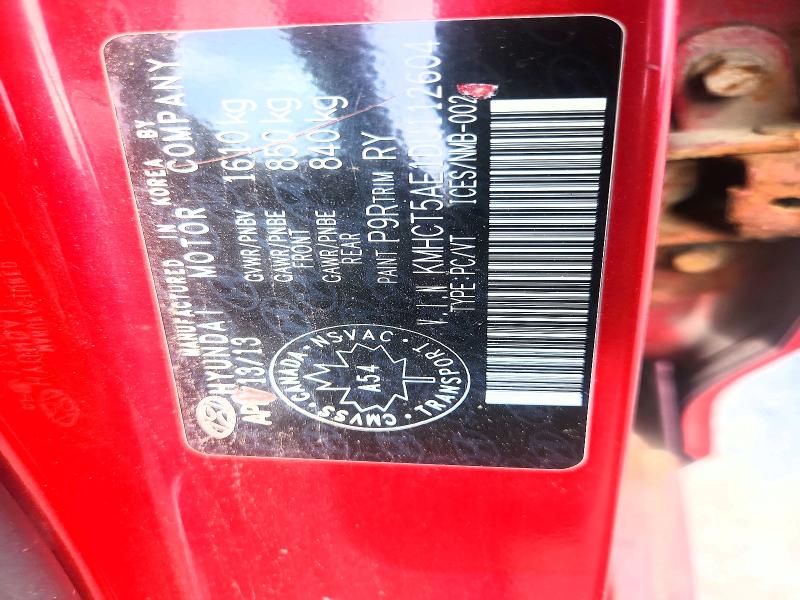 Продаж на аукціоні авто 2013 Hyundai Accent, vin: KMHCT5AE1DU112604, номер лоту: 66064536