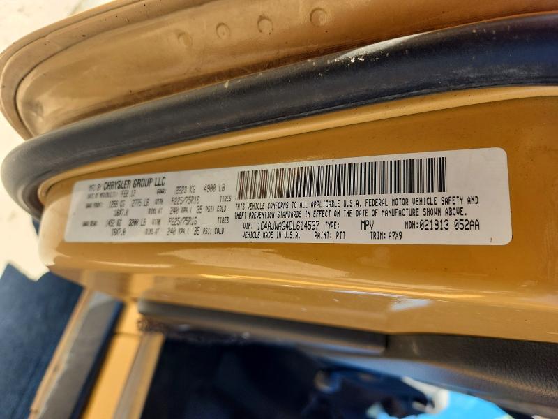 2013 Jeep Wrangler მანქანა იყიდება აუქციონზე, vin: 1C4AJWAG4DL614537, აუქციონის ნომერი: 65448146