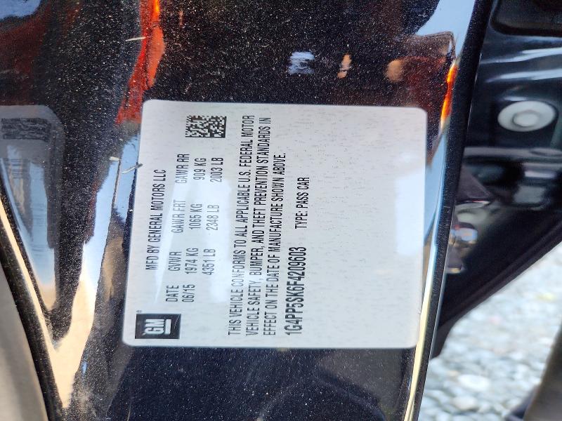 Aukcja sprzedaży 2015 Buick Verano, vin: 1G4PP5SK6F4209603, numer aukcji: 67189536
