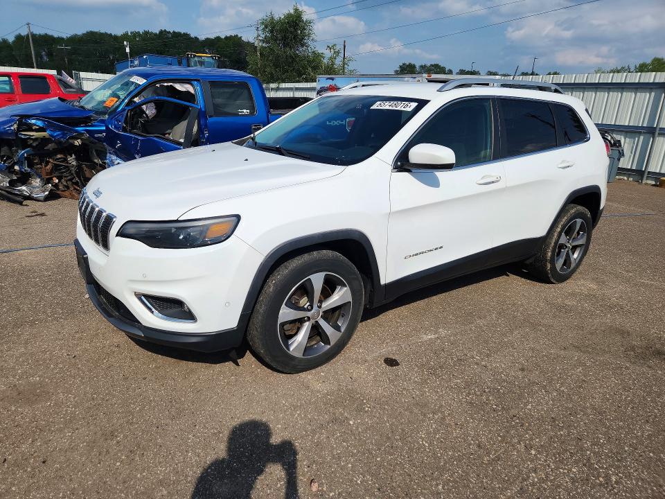 Продажа на аукционе авто 2019 Jeep Cherokee, vin: 1C4PJMDN1KD180707, номер лота: 65748016
