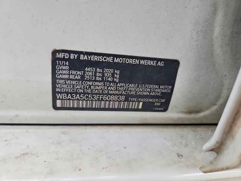 Продажа на аукционе авто 2015 Bmw 328, vin: WBA3A5C53FF608838, номер лота: 63305106