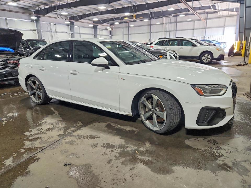 2021 Audi A4 მანქანა იყიდება აუქციონზე, vin: WAUEAAF44MN007025, აუქციონის ნომერი: 63392126
