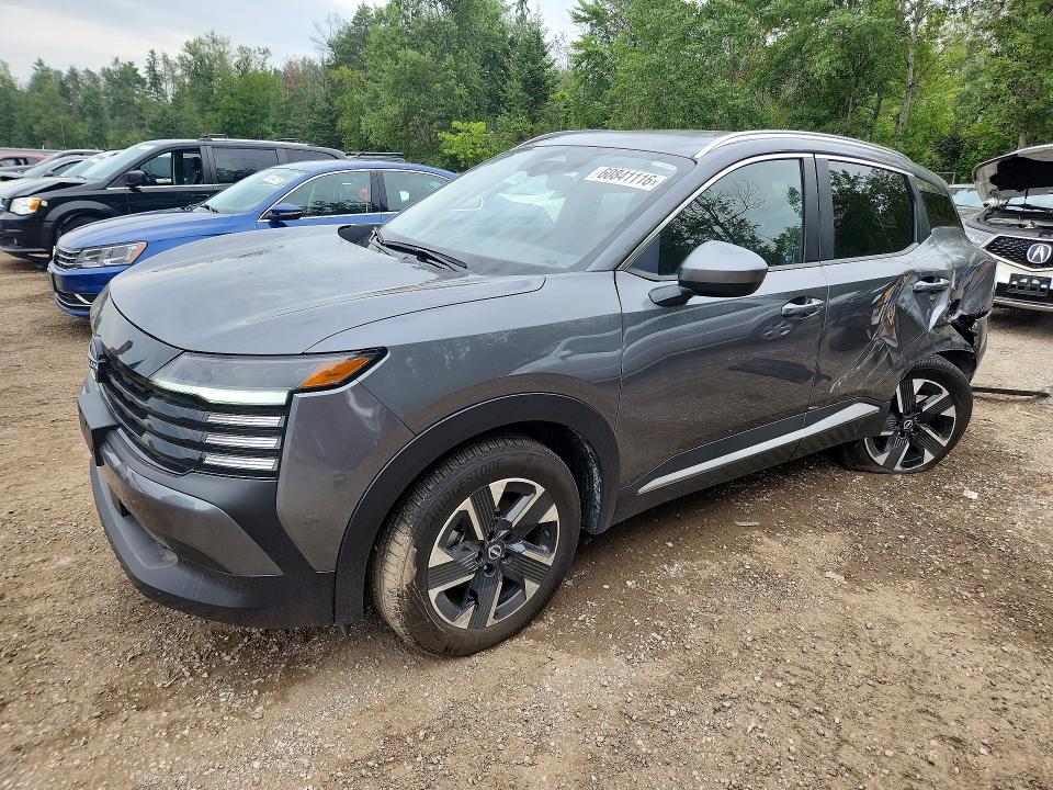 60841116 :رقم المزاد ، 3N8AP6CB1SL421106 vin ، 2025 Nissan Kicks مزاد بيع