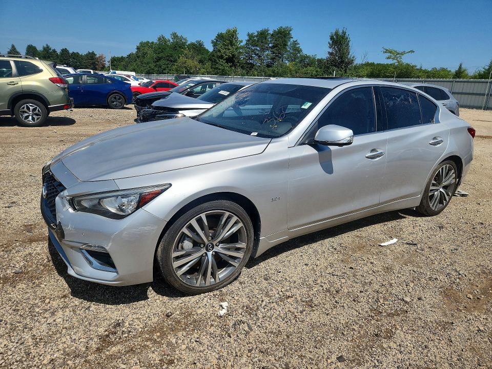 64929666 :رقم المزاد ، JN1EV7AR6LM251179 vin ، 2020 Infiniti Q50 مزاد بيع