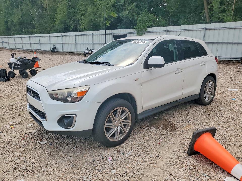2014 Mitsubishi Outlander Sport მანქანა იყიდება აუქციონზე, vin: 4A4AR4AU4EE002288, აუქციონის ნომერი: 66837496