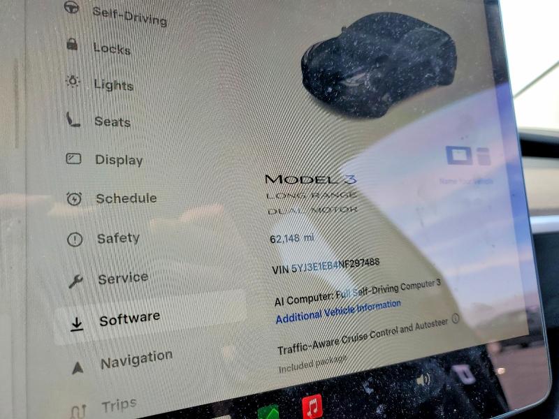 Aukcja sprzedaży 2022 Tesla Model 3, vin: 5YJ3E1EB4NF297488, numer aukcji: 64150716