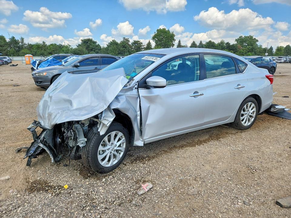 Auction sale of the 2019 Nissan Sentra, vin: 3N1AB7APXKY245595, lot number: 63237476