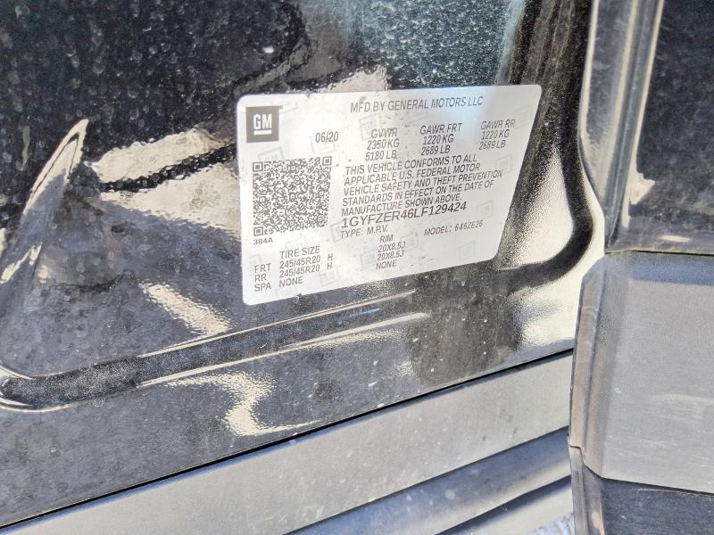 65241286 :رقم المزاد ، 1GYFZER46LF129424 vin ، 2020 Cadillac Xt4 مزاد بيع