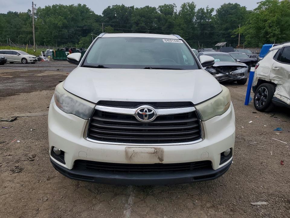 2015 Toyota Highlander მანქანა იყიდება აუქციონზე, vin: 5TDJKRFH8FS174176, აუქციონის ნომერი: 64691446