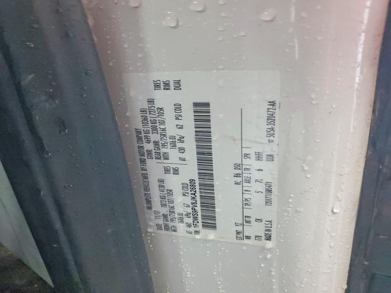 62546026 :رقم المزاد ، 1FDWS9PV8JKA26809 vin ، 2018 Ford Transit مزاد بيع