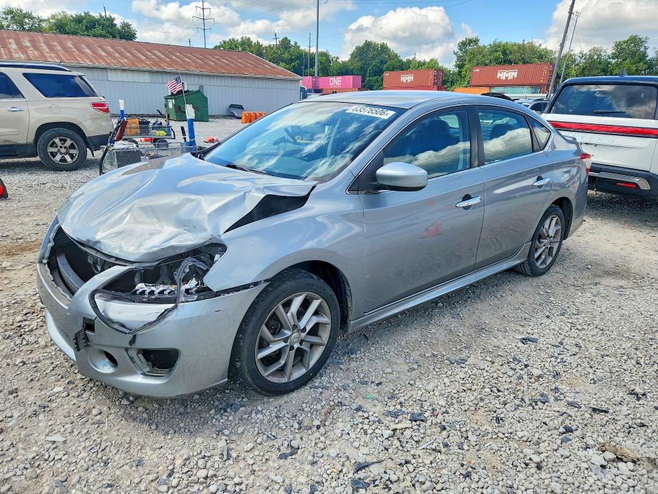 63576506 :رقم المزاد ، 3N1AB7APXEY293523 vin ، 2014 Nissan Sentra مزاد بيع