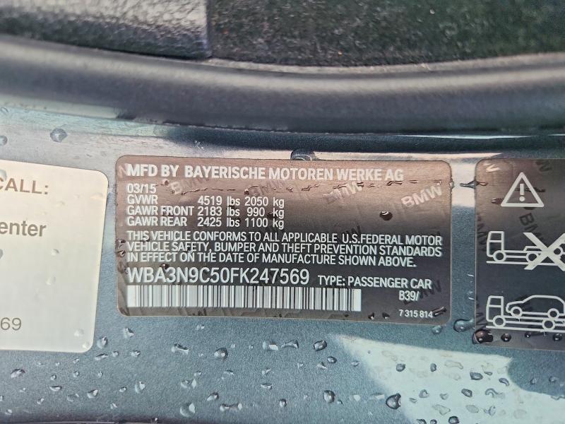65802366 :رقم المزاد ، WBA3N9C50FK247569 vin ، 2016 Bmw 428 مزاد بيع