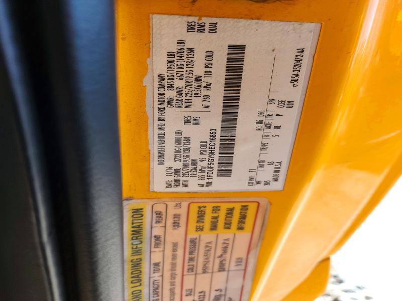 Aukcja sprzedaży 2017 Ford F550, vin: 1FDUF5GY9HEC16853, numer aukcji: 65523926