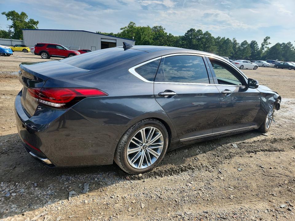 64807296 :رقم المزاد ، KMHGN4JE7JU233607 vin ، 2018 Genesis G80 مزاد بيع