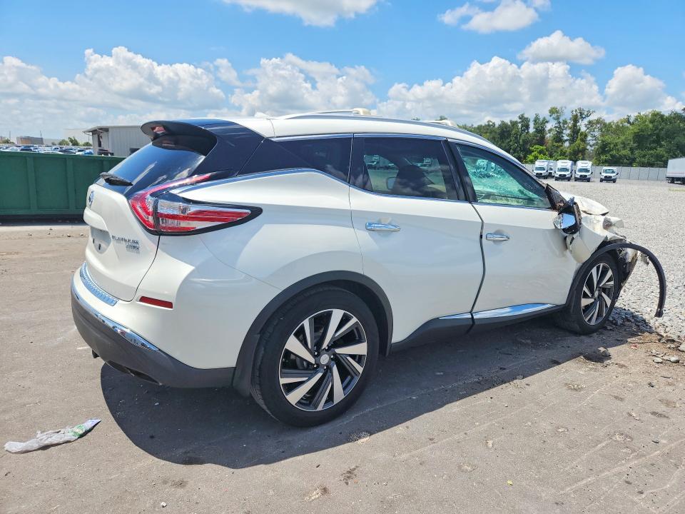 65761126 :رقم المزاد ، 5N1AZ2MH1FN272537 vin ، 2015 Nissan Murano مزاد بيع