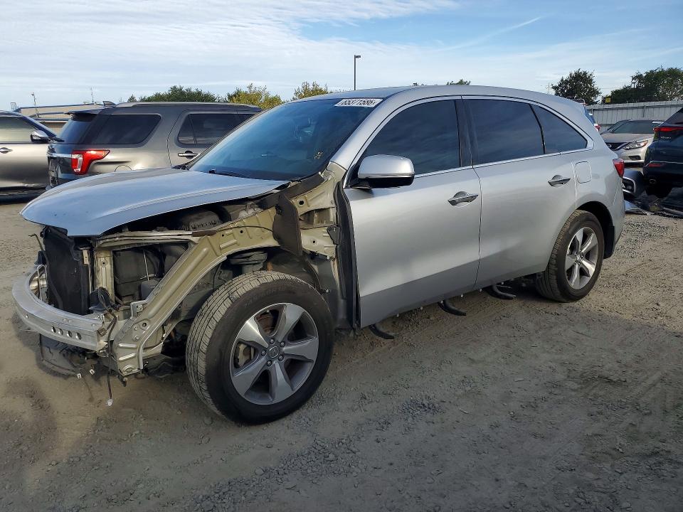 65371586 :رقم المزاد ، 5FRYD4H20EB019630 vin ، 2014 Acura Mdx مزاد بيع
