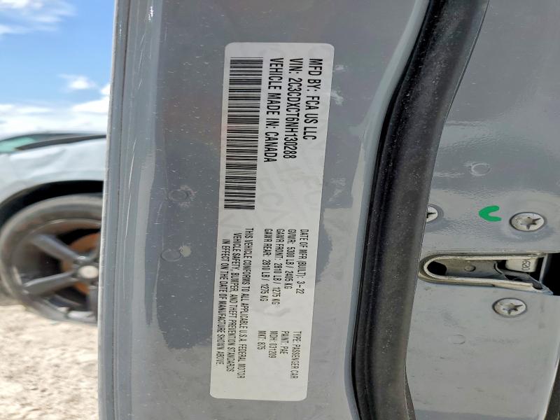 Aukcja sprzedaży 2022 Dodge Charger, vin: 2C3CDXCT6NH130288, numer aukcji: 60795426