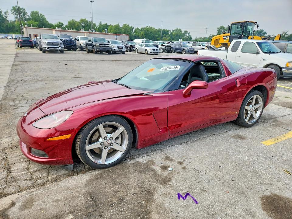 64238986 :رقم المزاد ، 1G1YY25U675118448 vin ، 2007 Chevrolet Corvette مزاد بيع