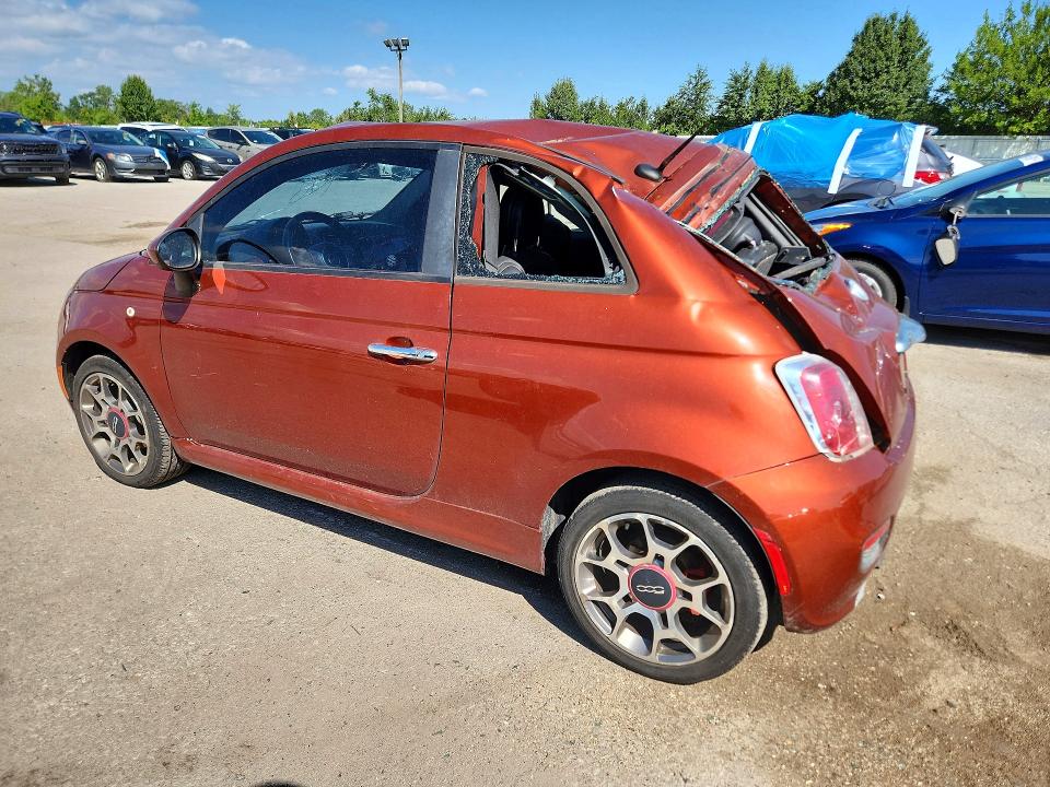Aukcja sprzedaży 2013 Fiat 500, vin: 3C3CFFBR2DT523110, numer aukcji: 66838336