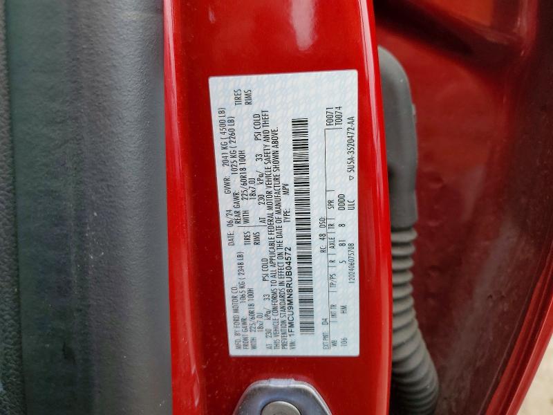Продаж на аукціоні авто 2024 Ford Escape, vin: 1FMCU9MN8RUB04572, номер лоту: 64688576