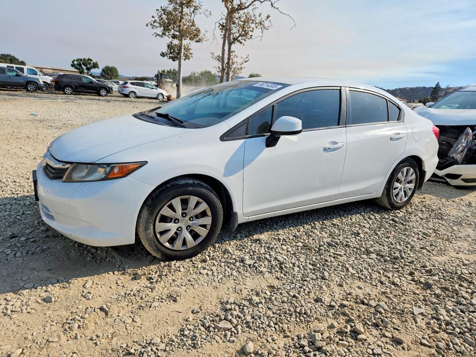 66214306 :رقم المزاد ، 2HGFB2F57CH565947 vin ، 2012 Honda Civic مزاد بيع