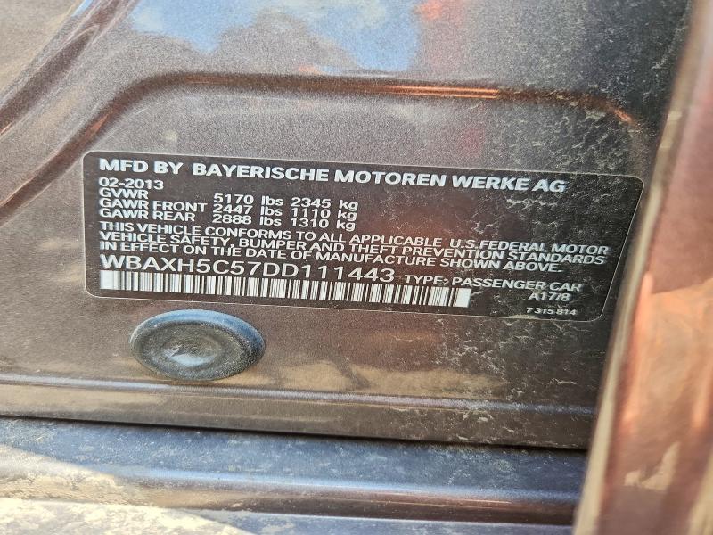 Продажа на аукционе авто 2013 Bmw 528, vin: WBAXH5C57DD111443, номер лота: 64262826