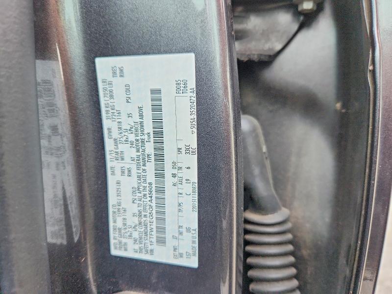 63560806 :رقم المزاد ، 1FTFW1EG5GFA45608 vin ، 2016 Ford F150 مزاد بيع
