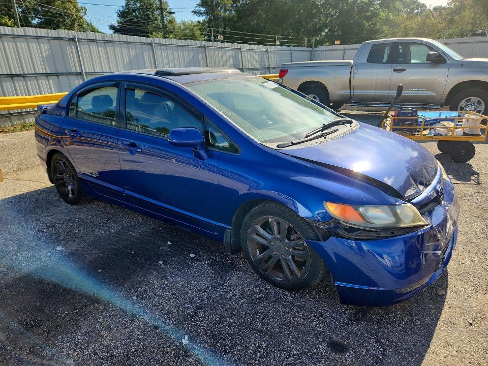 64323056 :رقم المزاد ، 2HGFA555X7H714458 vin ، 2007 Honda Civic مزاد بيع