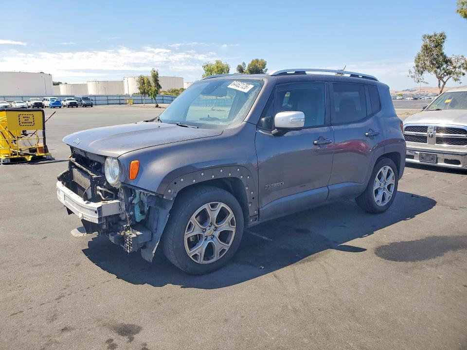 64462126 :رقم المزاد ، ZACCJADT2GPC73918 vin ، 2016 Jeep Renegade مزاد بيع
