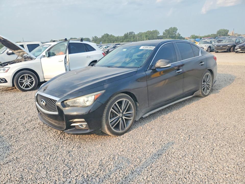 2014 Infiniti Q50 მანქანა იყიდება აუქციონზე, vin: JN1BV7AR6EM696849, აუქციონის ნომერი: 63863866